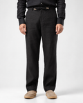 Linen Trousers | Black