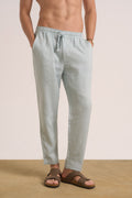 Oliver Linen Trousers | Blue