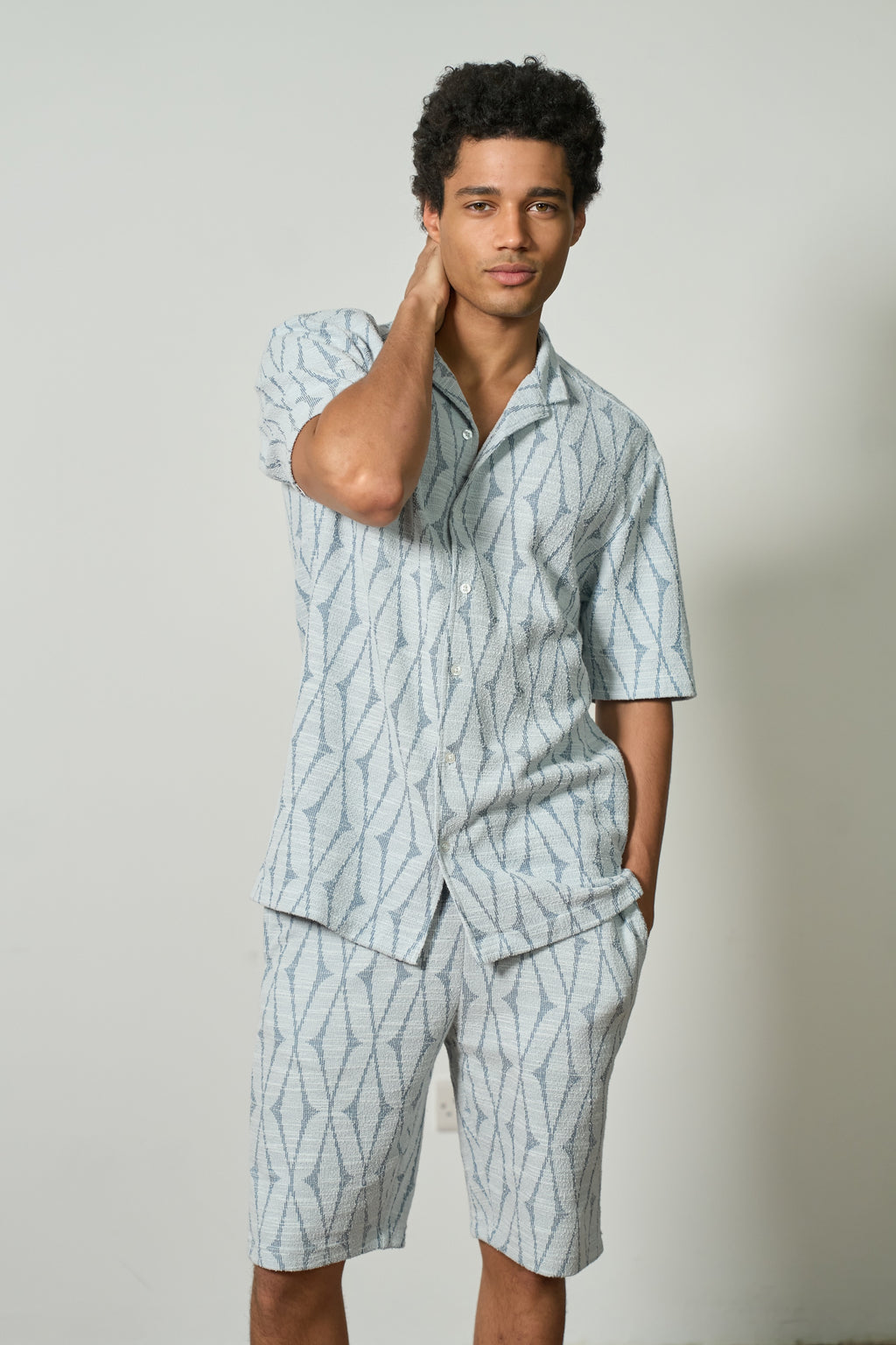 Havana Cotton Set | Blue Shades