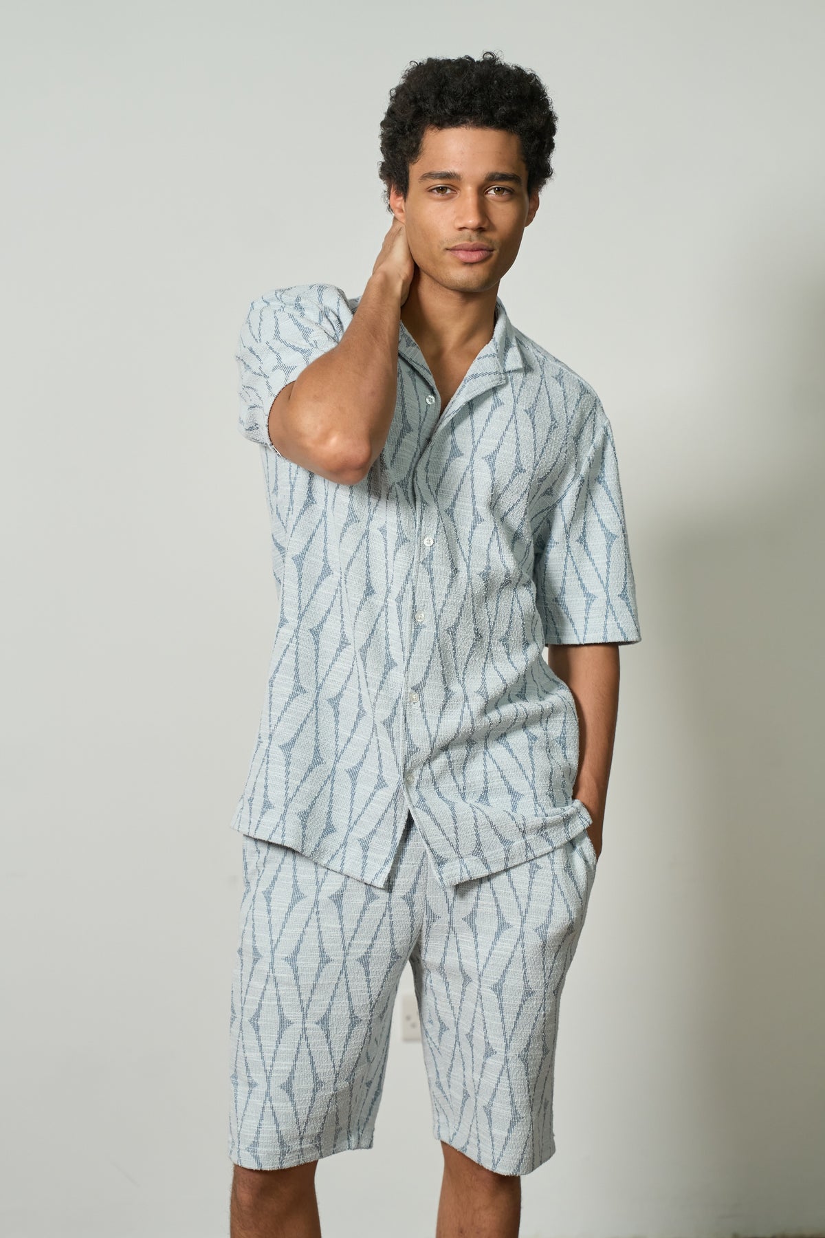 Havana Cotton Set | Blue Shades
