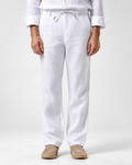 Linen Trousers | White