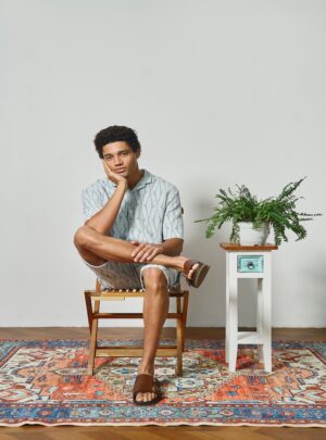 Blue Cotton Set Havana